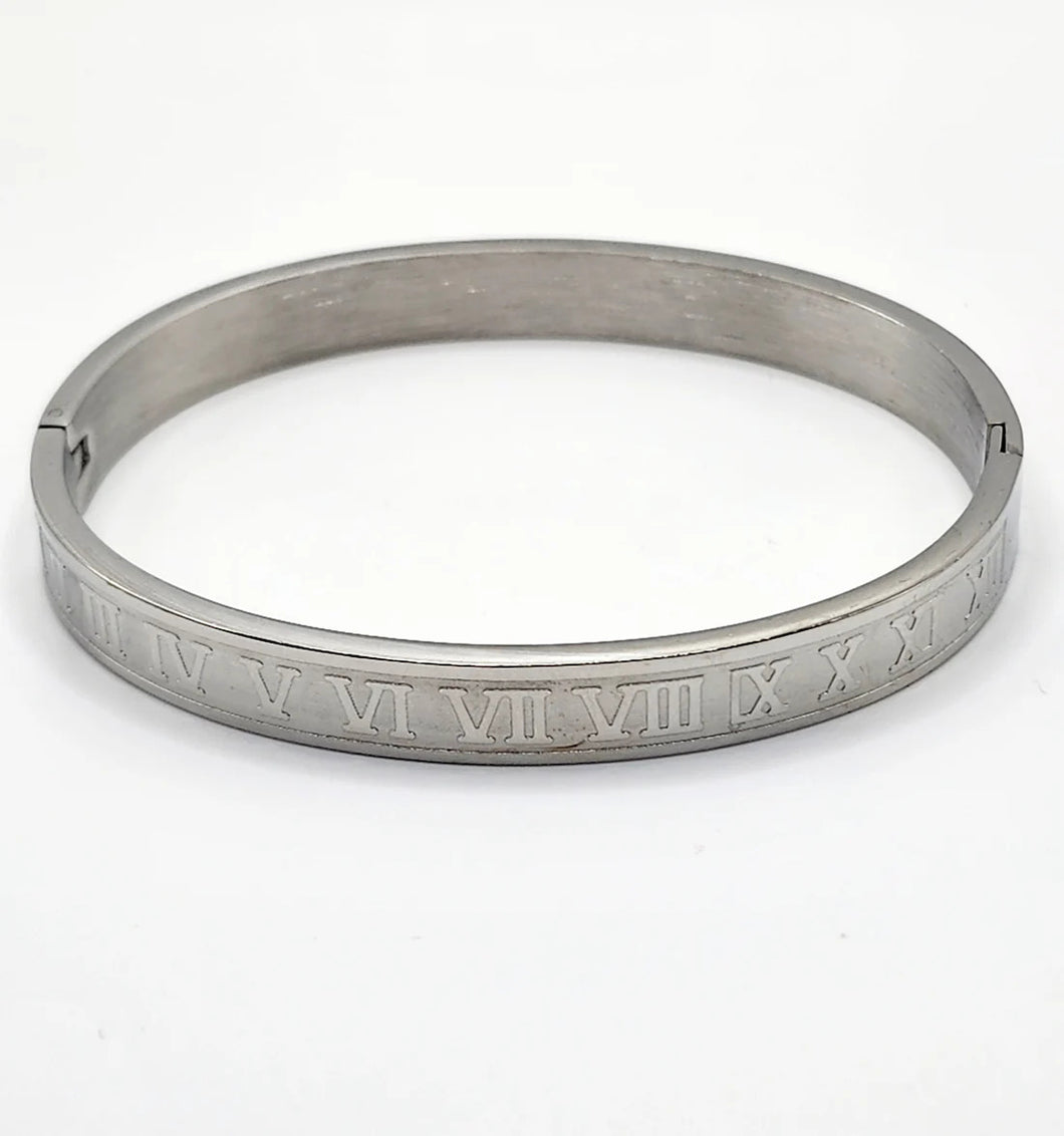 Roman Numeral Bangle