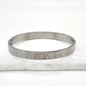 Roman Numeral Bangle